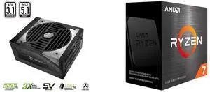 PSU CPU Combo -  ASRock TC-1300T Bundle with  AMD 100-100000926WOF