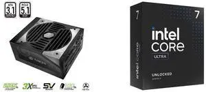 PSU CPU Combo -  ASRock TC-1300T Bundle with  Intel BX80768265K