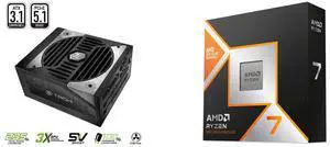 PSU CPU Combo -  ASRock TC-1300T Bundle with  AMD 100-100001084WOF