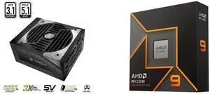 PSU CPU Combo -  ASRock TC-1300T Bundle with  AMD 100-100001277WOF