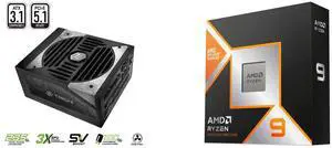 PSU CPU Combo -  ASRock TC-1300T Bundle with  AMD 100-100000719WOF