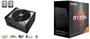 PSU CPU Combo -  ASRock TC-1650T Bundle with  AMD 100-100000926WOF
