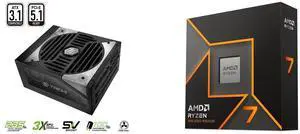 PSU CPU Combo -  ASRock TC-1650T Bundle with  AMD 100-100001404WOF