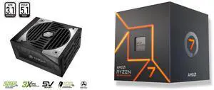 PSU CPU Combo -  ASRock TC-1650T Bundle with  AMD 100-100000592BOX