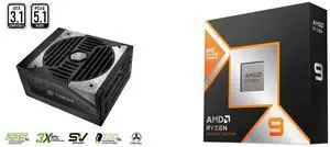 PSU CPU Combo -  ASRock TC-1650T Bundle with  AMD 100-100000719WOF