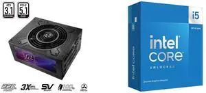 PSU CPU Combo -  ASRock PG-1300G Bundle with  Intel BX8071514600KF
