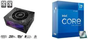 PSU CPU Combo -  ASRock PG-1300G Bundle with  Intel BX8071512700K