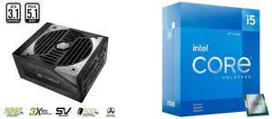PSU CPU Combo -  ASRock TC-1300T Bundle with  Intel BX8071512600KF