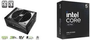PSU CPU Combo -  ASRock TC-1300T Bundle with  Intel BX80768245K