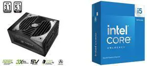 PSU CPU Combo -  ASRock TC-1650T Bundle with  Intel BX8071514600KF