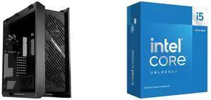 Computer Case CPU Combo -  ASUS ROG STRIX HELIOS II GX601S BLACK Bundle with  Intel BX8071514600KF