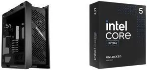 Computer Case CPU Combo -  ASUS ROG STRIX HELIOS II GX601S BLACK Bundle with  Intel BX80768245K