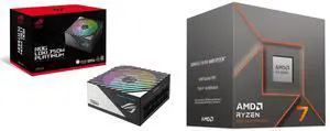PSU CPU Combo -  ASUS ROG-LOKI-750P-SFX-L-GAMING Bundle with  AMD 100-100001590BOX