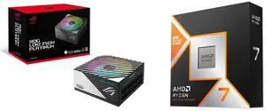 PSU CPU Combo -  ASUS ROG-LOKI-750P-SFX-L-GAMING Bundle with  AMD 100-100001084WOF