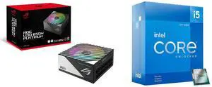 PSU CPU Combo -  ASUS ROG-LOKI-850P-SFX-L-GAMING Bundle with  Intel BX8071512600KF