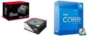 PSU CPU Combo -  ASUS ROG-LOKI-850P-SFX-L-GAMING Bundle with  Intel BX8071512600K