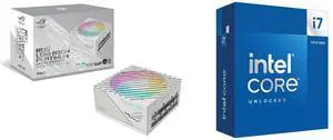 PSU CPU Combo -  ASUS ROG-LOKI-850P-SFX-L-WHITE-GAMING Bundle with  Intel BX8071514700K