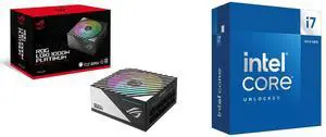 PSU CPU Combo -  ASUS ROG-LOKI-1000P-SFX-L-GAMING Bundle with  Intel BX8071514700K
