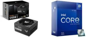 PSU CPU Combo - ASUS TUF-GAMING-1200G Bundle with Intel BX8071512900KF PSU CPU Combo - ASUS TUF-GAMING-1200G Bundle with Intel BX8071512900KF