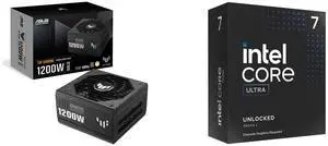 PSU CPU Combo -  ASUS TUF-GAMING-1200G Bundle with  Intel BX80768265KF