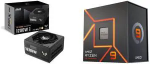 PSU CPU Combo -  ASUS TUF-GAMING-1200G Bundle with  AMD 100-100000589WOF