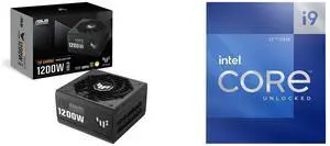 PSU CPU Combo -  ASUS TUF-GAMING-1200G Bundle with  Intel BX8071512900K