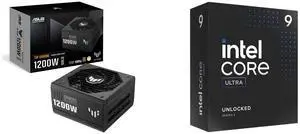 PSU CPU Combo -  ASUS TUF-GAMING-1200G Bundle with  Intel BX80768285K