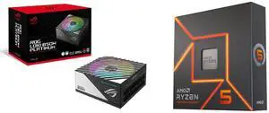 PSU CPU Combo -  ASUS ROG-LOKI-850P-SFX-L-GAMING Bundle with  AMD 100-100000593WOF