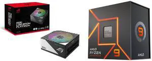 PSU CPU Combo -  ASUS ROG-LOKI-850P-SFX-L-GAMING Bundle with  AMD 100-100000589WOF