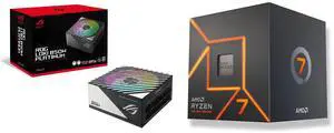 PSU CPU Combo -  ASUS ROG-LOKI-850P-SFX-L-GAMING Bundle with  AMD 100-100000592BOX