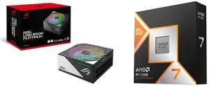 PSU CPU Combo -  ASUS ROG-LOKI-850P-SFX-L-GAMING Bundle with  AMD 100-100001084WOF