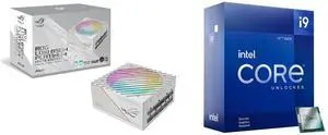 PSU CPU Combo -  ASUS ROG-LOKI-850P-SFX-L-WHITE-GAMING Bundle with  Intel BX8071512900KF