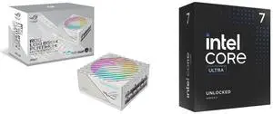 PSU CPU Combo -  ASUS ROG-LOKI-850P-SFX-L-WHITE-GAMING Bundle with  Intel BX80768265K
