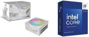 PSU CPU Combo -  ASUS ROG-LOKI-850P-SFX-L-WHITE-GAMING Bundle with  Intel BX8071514900KF