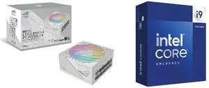 PSU CPU Combo -  ASUS ROG-LOKI-850P-SFX-L-WHITE-GAMING Bundle with  Intel BX8071514900K