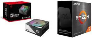 PSU CPU Combo -  ASUS ROG-LOKI-1000P-SFX-L-GAMING Bundle with  AMD 100-100000926WOF