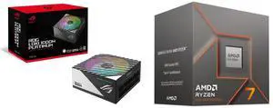PSU CPU Combo -  ASUS ROG-LOKI-1000P-SFX-L-GAMING Bundle with  AMD 100-100001590BOX