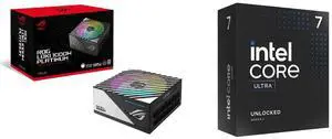 PSU CPU Combo -  ASUS ROG-LOKI-1000P-SFX-L-GAMING Bundle with  Intel BX80768265K