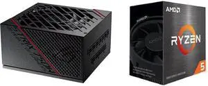 PSU CPU Combo -  ASUS ROG-STRIX-750G Bundle with  AMD 100-100001585BOX
