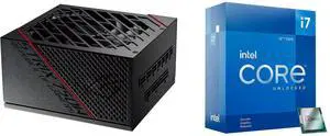 PSU CPU Combo -  ASUS ROG-STRIX-750G Bundle with  Intel BX8071512700KF