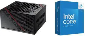 PSU CPU Combo -  ASUS ROG-STRIX-750G Bundle with  Intel BX8071514600K