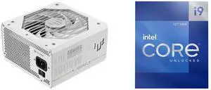 PSU CPU Combo -  ASUS TUF-GAMING-1000G-WHITE Bundle with  Intel BX8071512900K