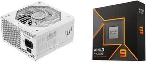 PSU CPU Combo -  ASUS TUF-GAMING-1000G-WHITE Bundle with  AMD 100-100001277WOF