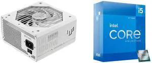 PSU CPU Combo -  ASUS TUF-GAMING-1000G-WHITE Bundle with  Intel BX8071512600K