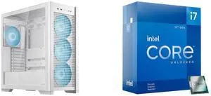 Computer Case CPU Combo - ASUS GT302/ARGB FANS/WHT// Bundle with Intel BX8071512700KF Computer Case CPU Combo - ASUS GT302/ARGB FANS/WHT// Bundle with Intel BX8071512700KF