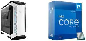 Computer Case CPU Combo -  ASUS GT501 TUF GAMING CASE/WT/HANDLE Bundle with  Intel BX8071512700KF