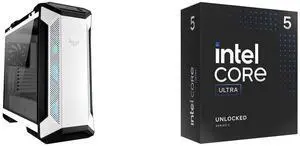 Computer Case CPU Combo -  ASUS GT501 TUF GAMING CASE/WT/HANDLE Bundle with  Intel BX80768245K