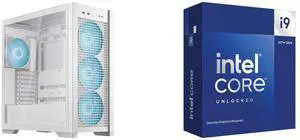 Computer Case CPU Combo -  ASUS GT302/ARGB FANS/WHT// Bundle with  Intel BX8071514900KF