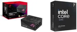 PSU CPU Combo -  ASUS ROG-STRIX-750G-AURA-GAMING Bundle with  Intel BX80768265K