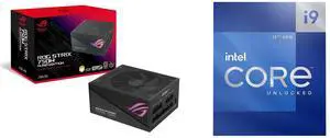 PSU CPU Combo -  ASUS ROG-STRIX-750G-AURA-GAMING Bundle with  Intel BX8071512900K